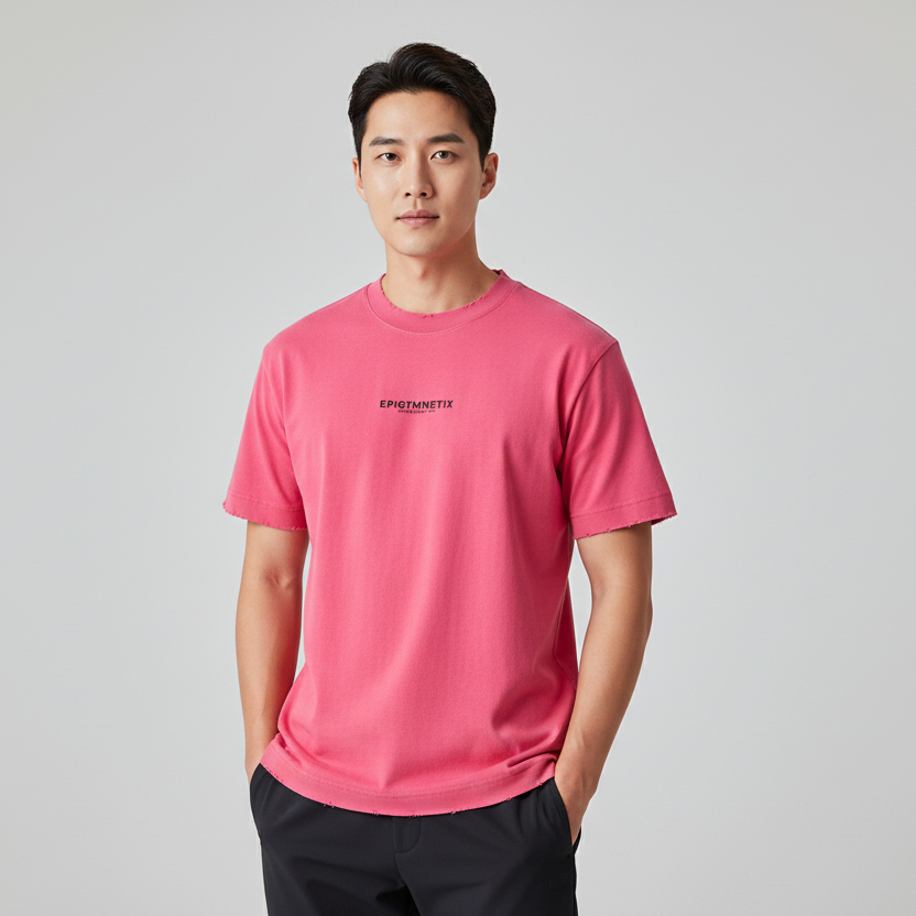 EpigymnetiX - Heavyweight Vintage Washed Frayed T-Shirt