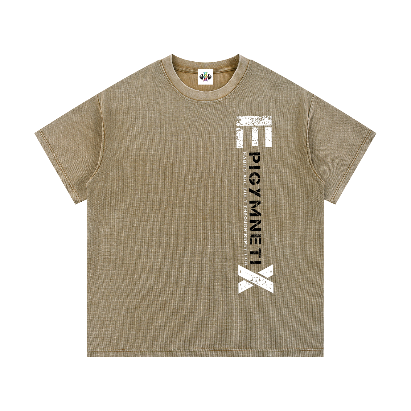 Waffle knit,T shirt
