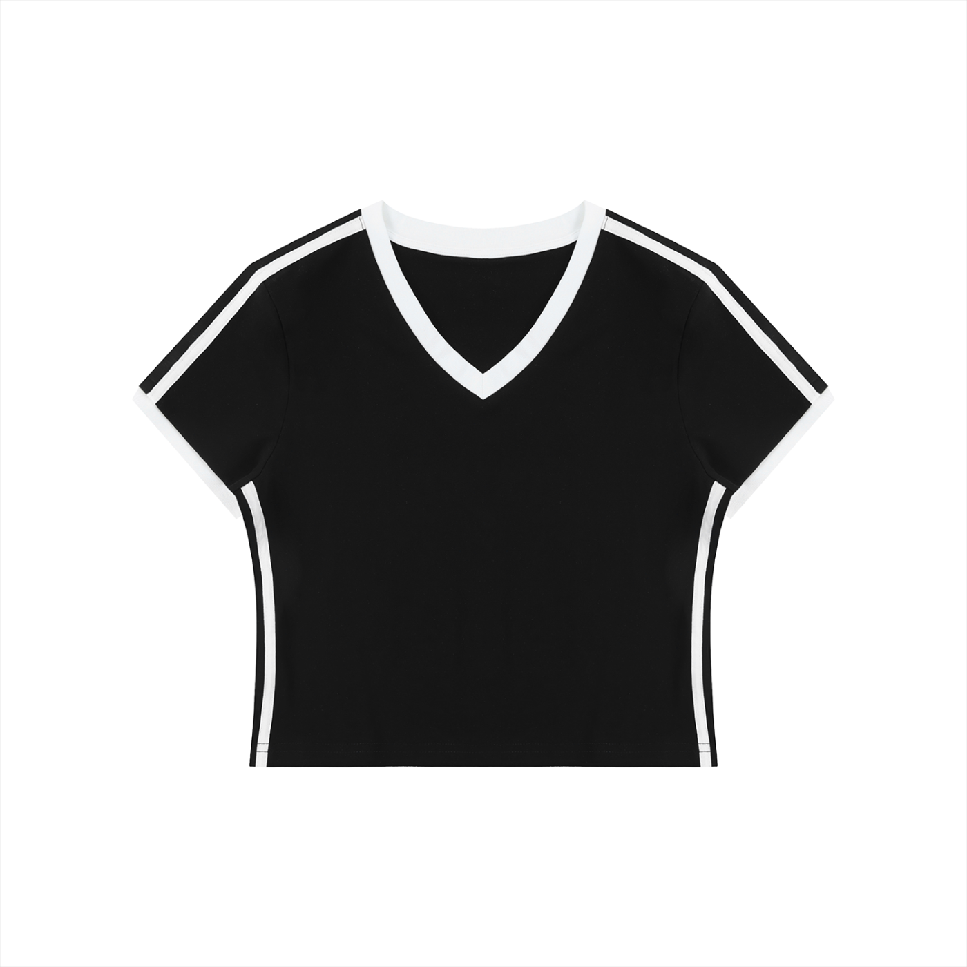 V-neck crop top,Women