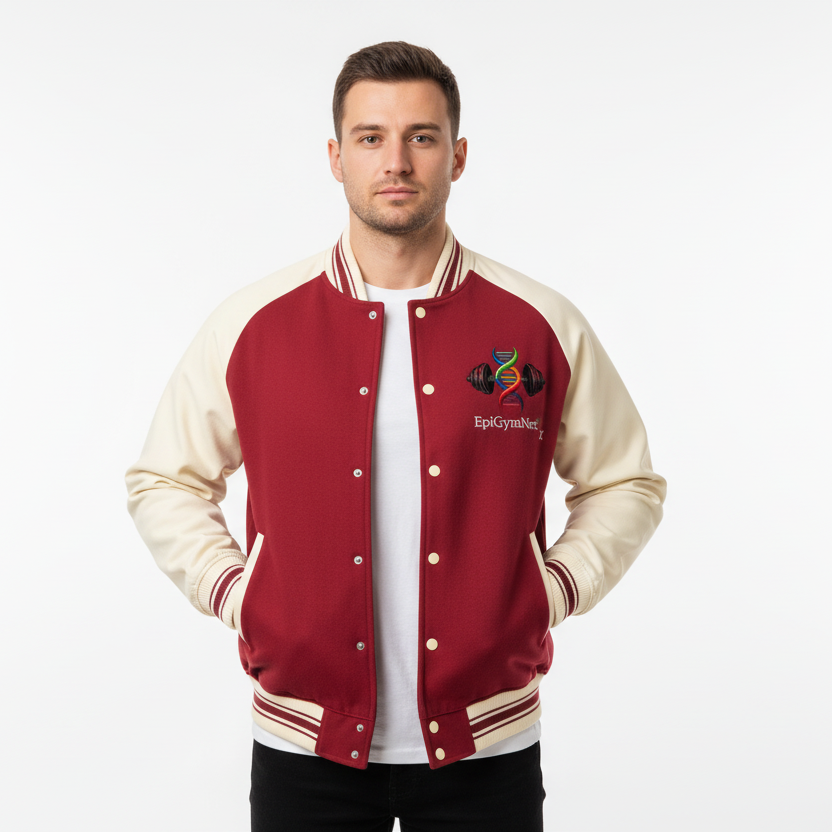 Contrast Raglan Sleeve Baseball Jacket