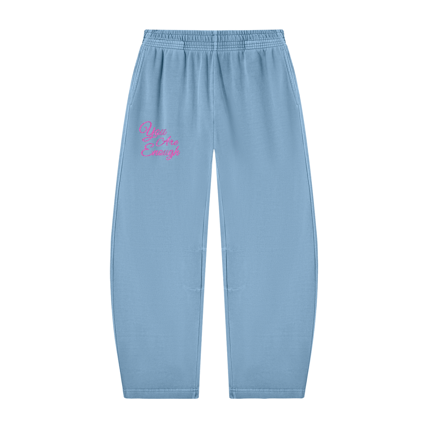 You are enough - Unisex Vintage Washed Barrel Leg Sweatpants