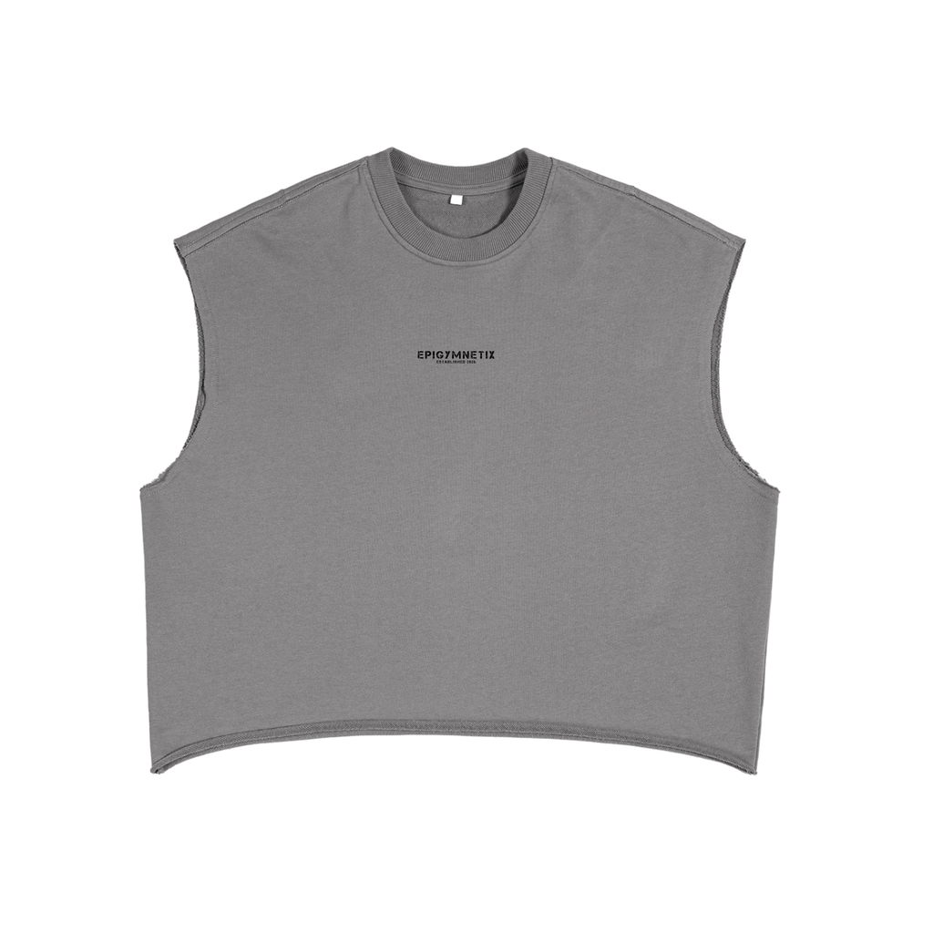 Love you- French Terry Boxy Tank Top