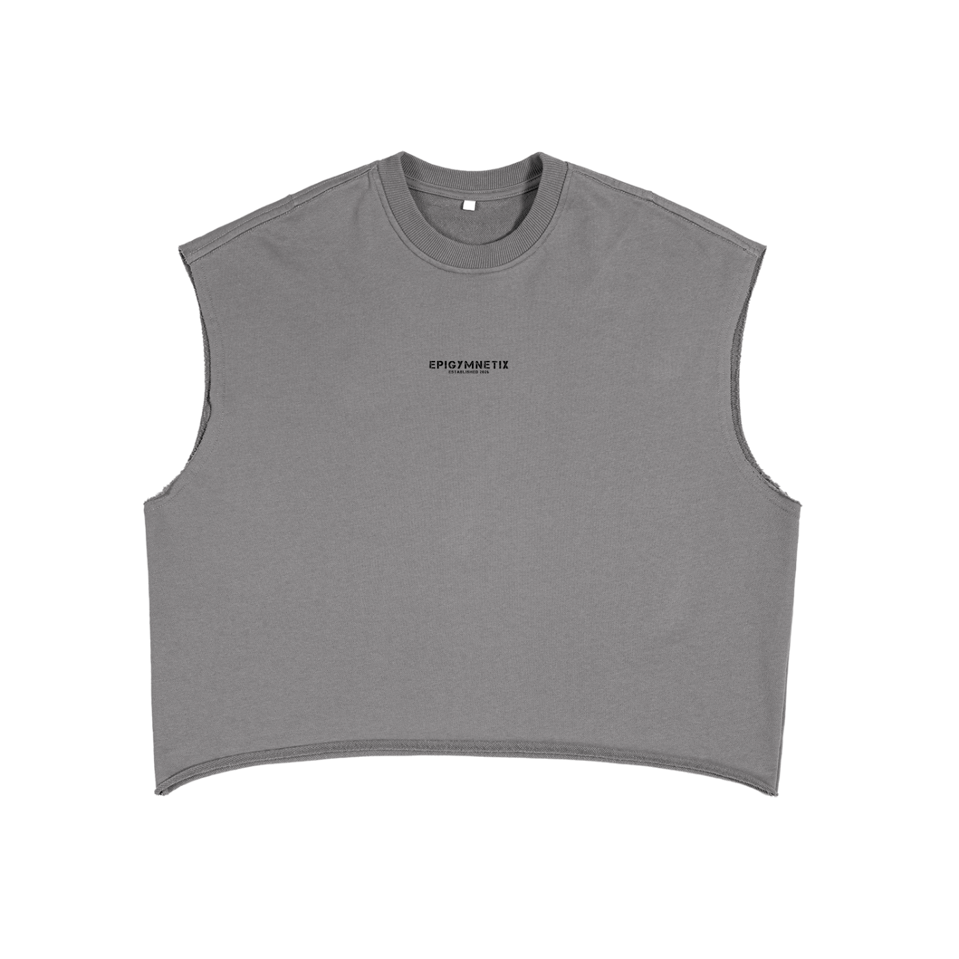 Love you- French Terry Boxy Tank Top