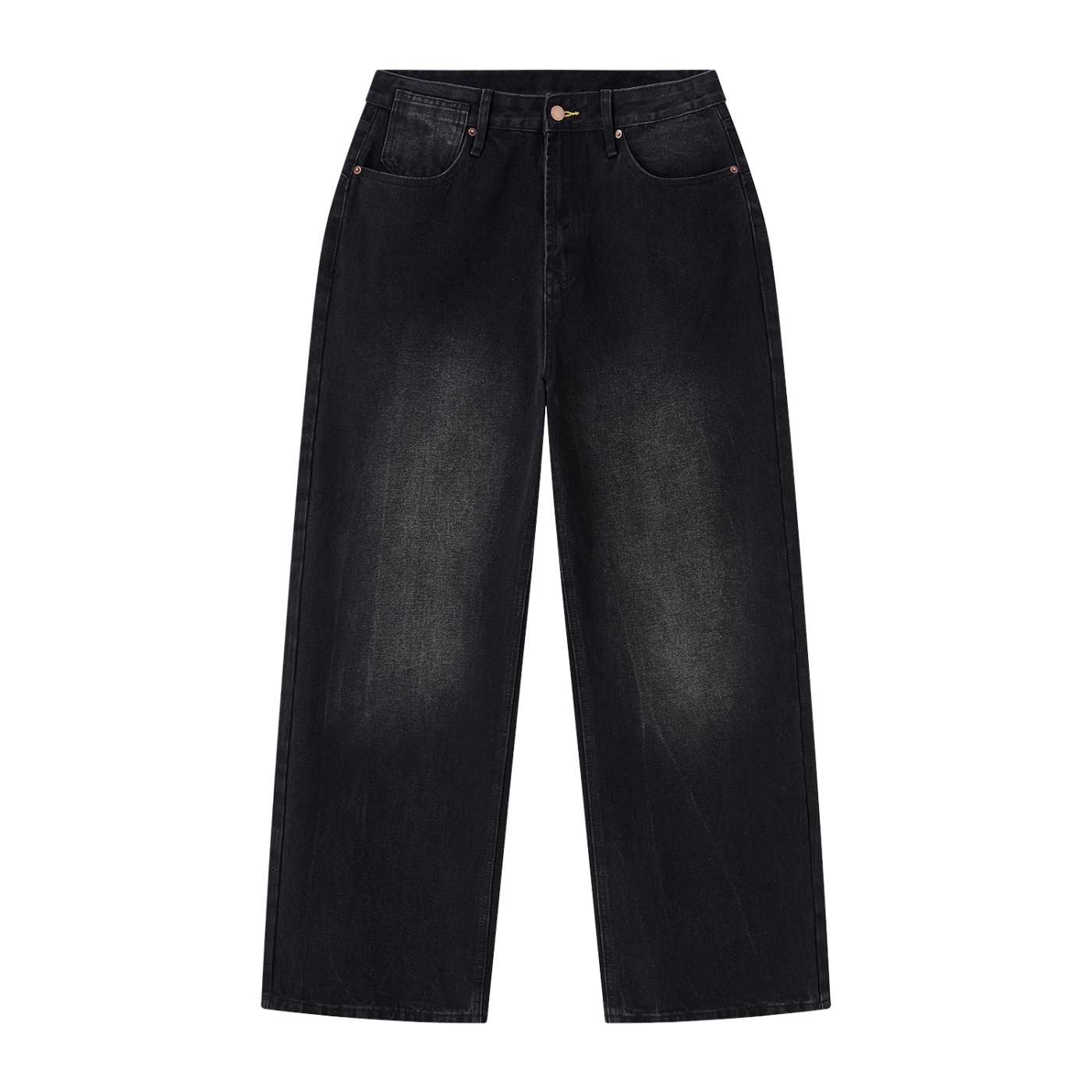 Epigymnetix - Men's Vintage Wash Wide Leg Jeans