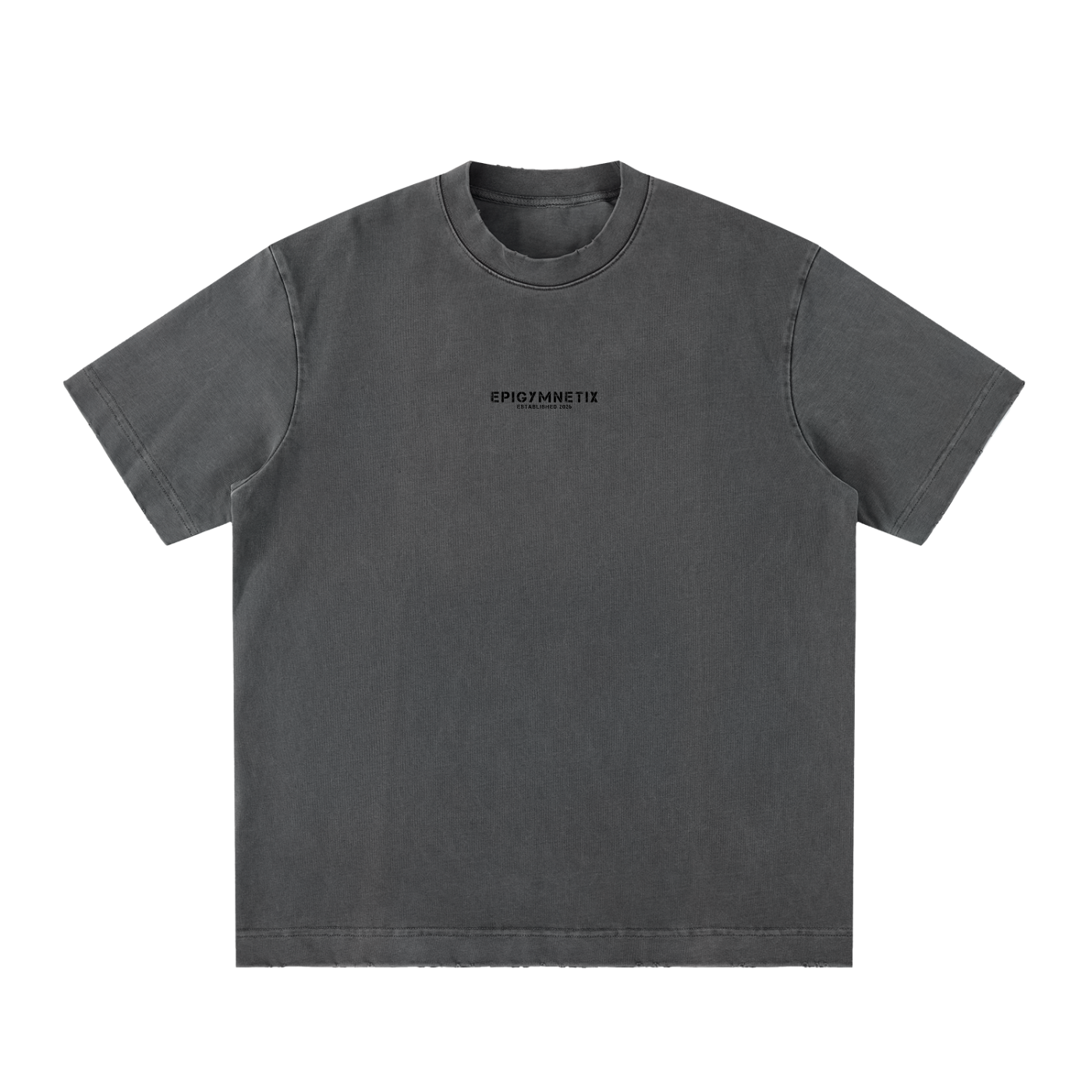 EpigymnetiX - Heavyweight Vintage Washed Frayed T-Shirt