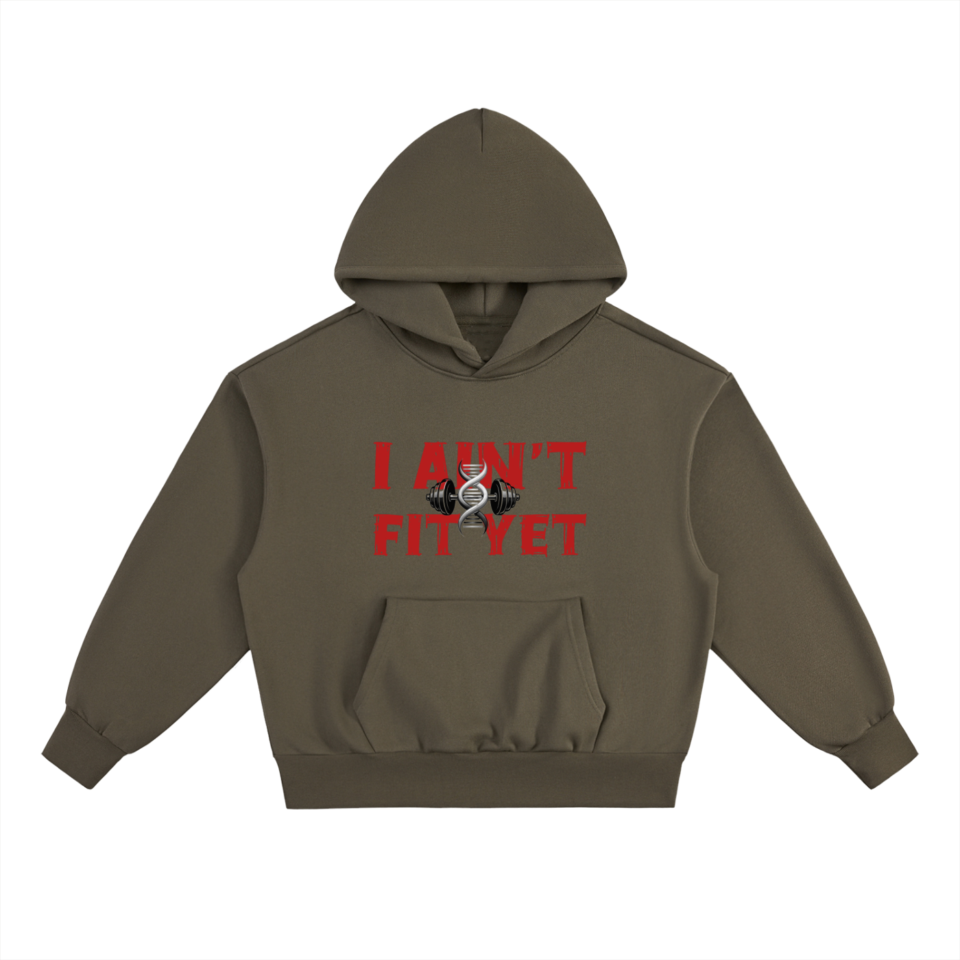 Heavyweight ,Hoodie,Fashion,I Ain't Fit Yet 
