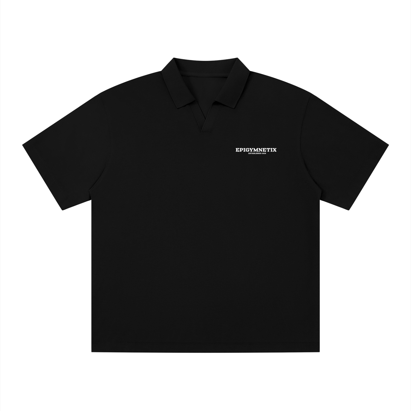 Men's Drop Shoulder Polo Shirt