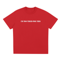 I'm too tired for this(Embroidary) - Sorona Quick-Dry Cooling T-Shirt