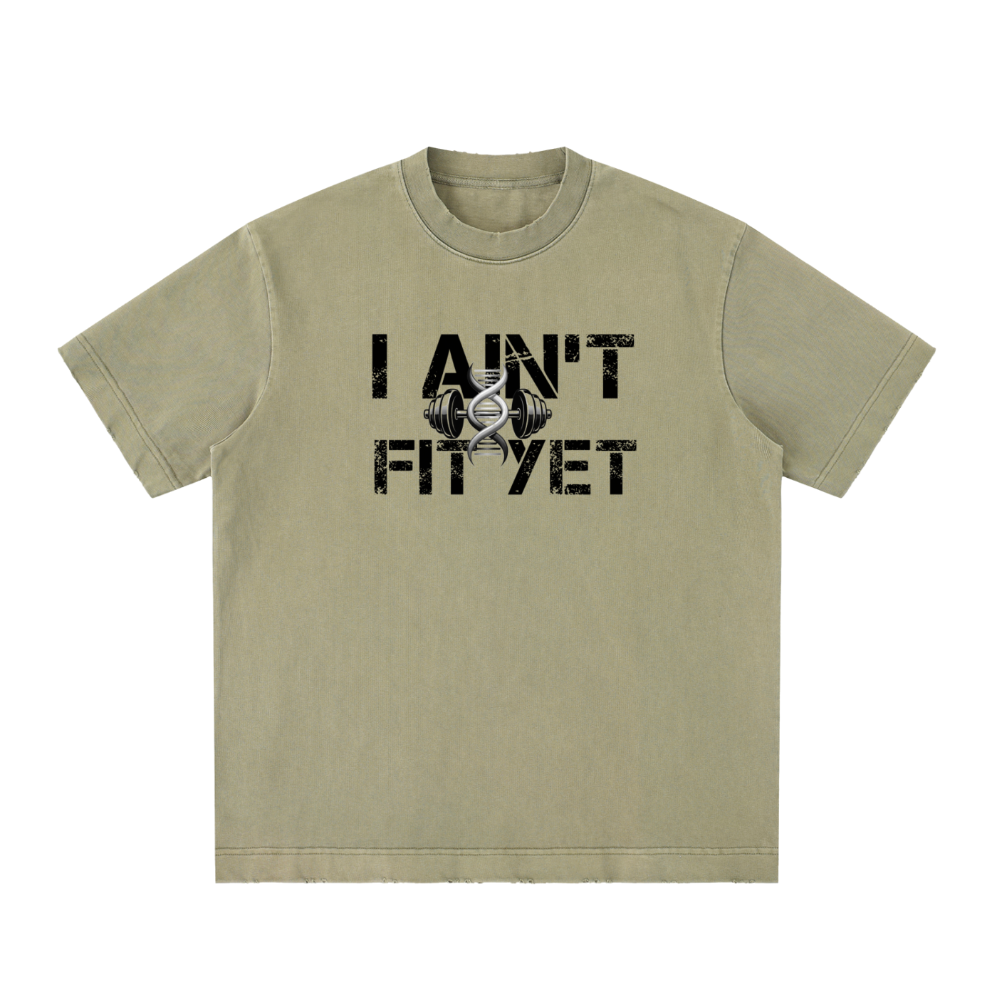 Heavyweight Vintage Washed Frayed T-Shirt