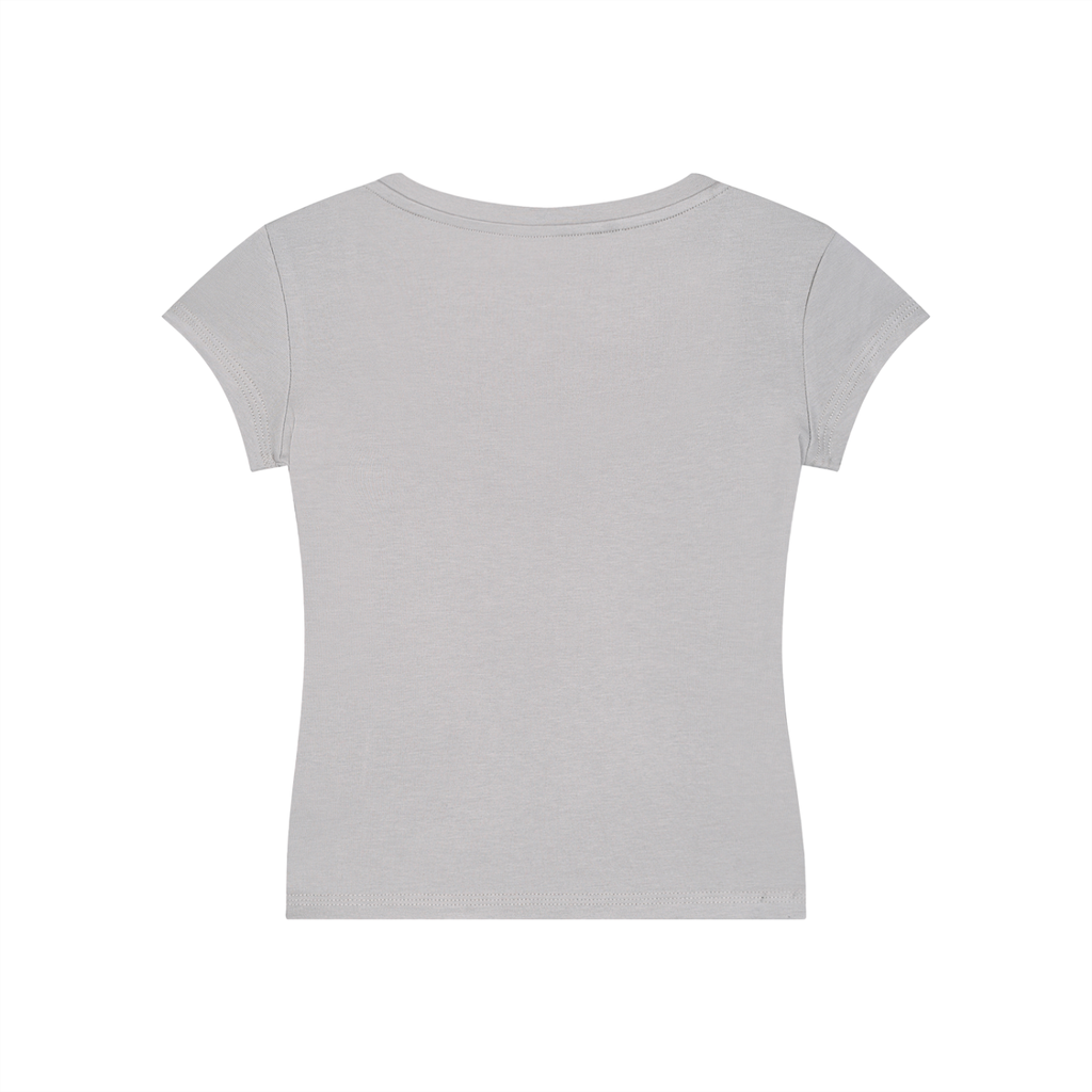 V-neck,Women,T-shirt