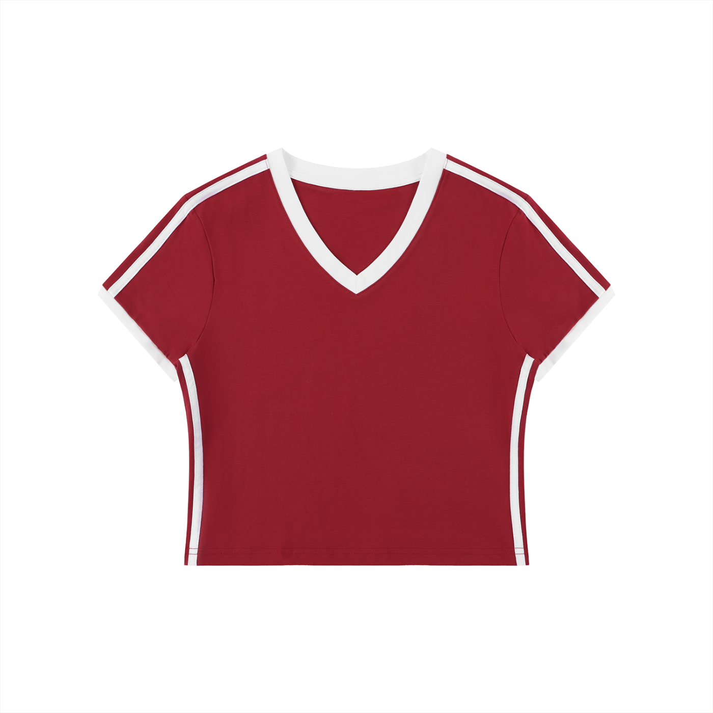 V-neck crop top,Women