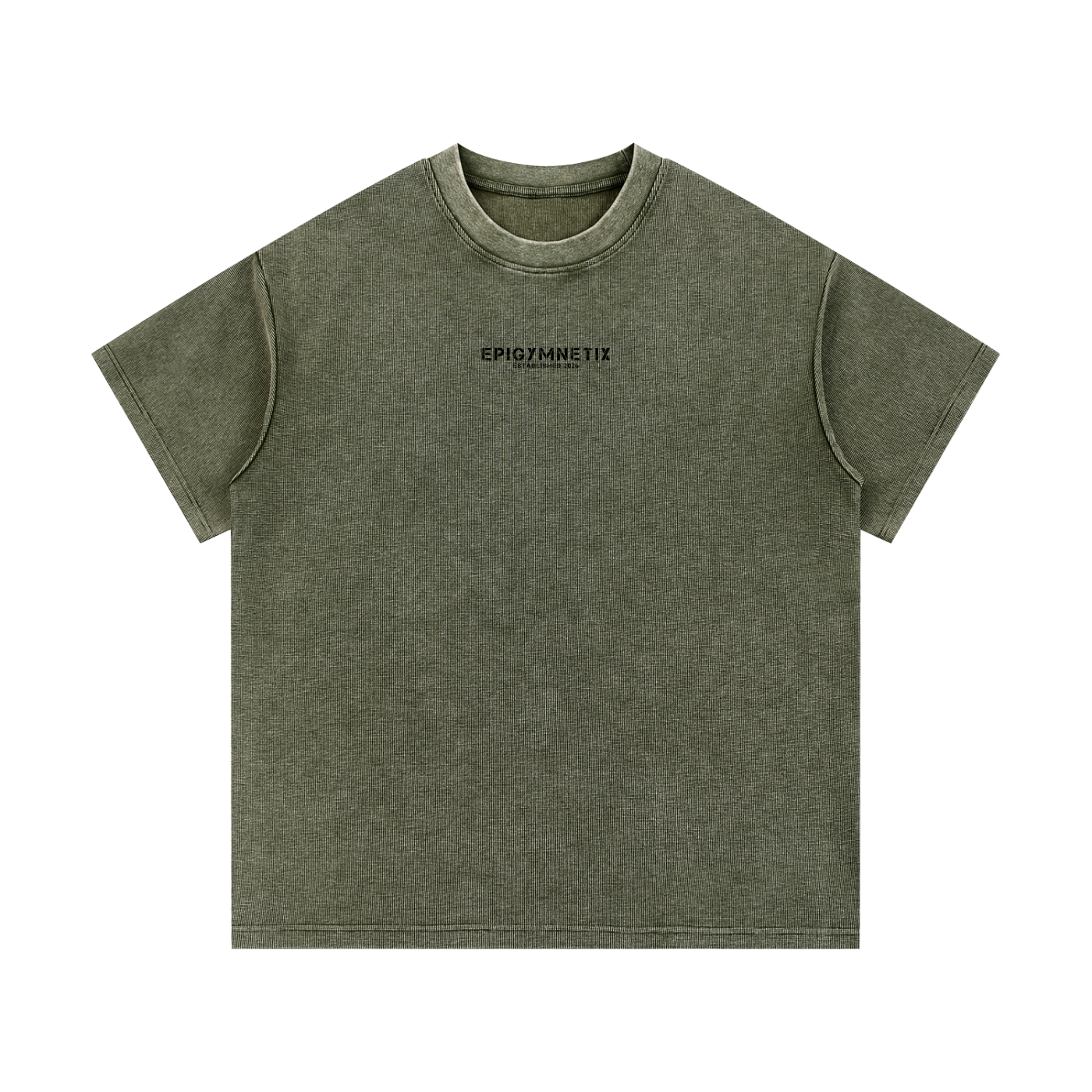 Waffle knit,T shirt