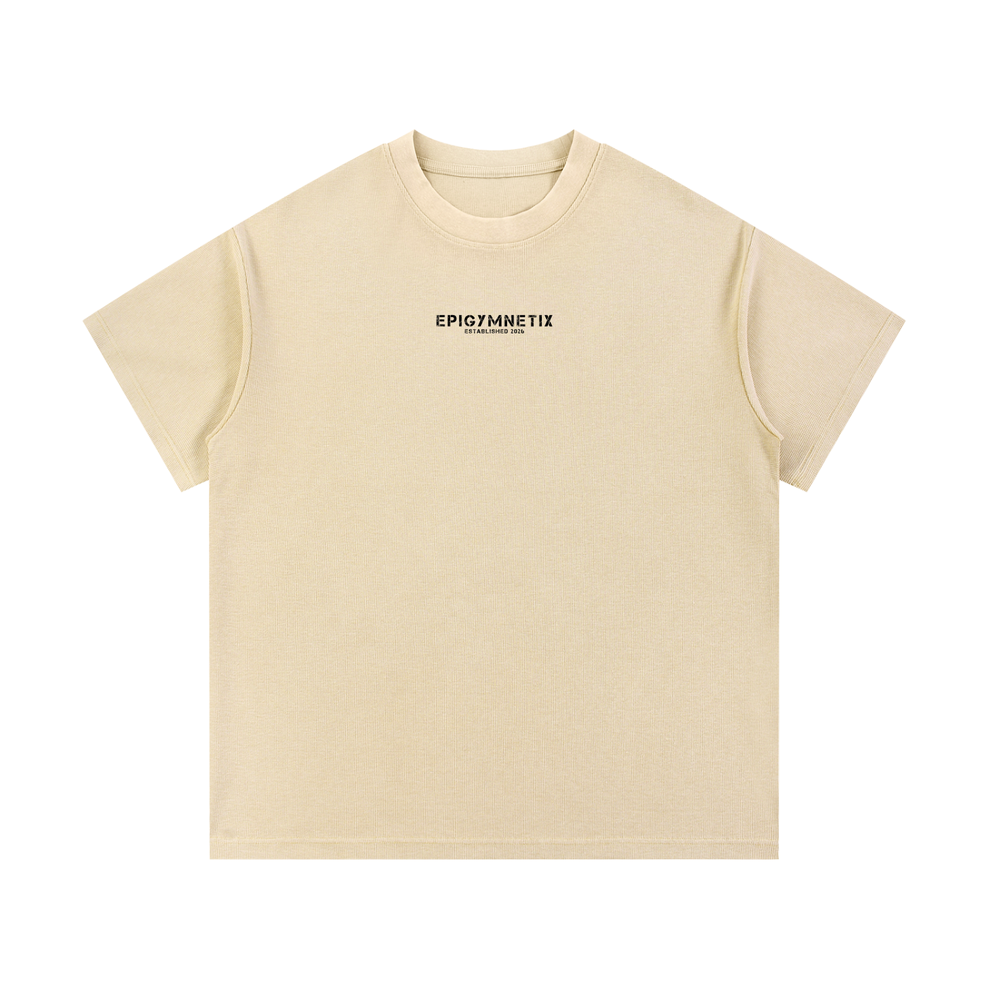 Waffle knit,T shirt