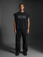 Emotionally Intelligent - French Terry Boxy Tank Top