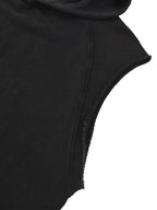 Hoodie,Sleeveless,Snow washed,I AIN'T FIT YET ,Men