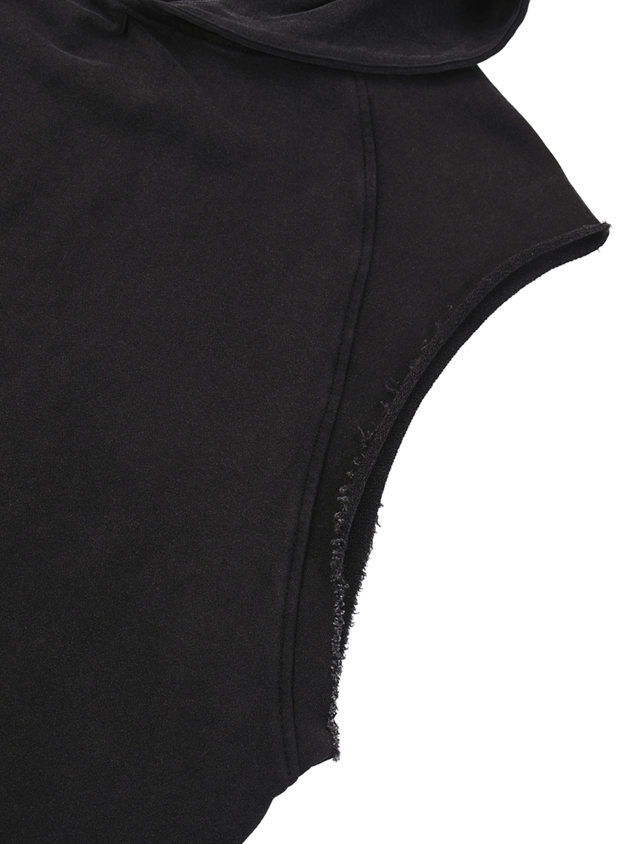 Hoodie,Sleeveless,Snow washed,I AIN'T FIT YET ,Men