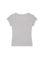 V-neck,Women,T-shirt
