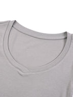 V-neck,Women,T-shirt