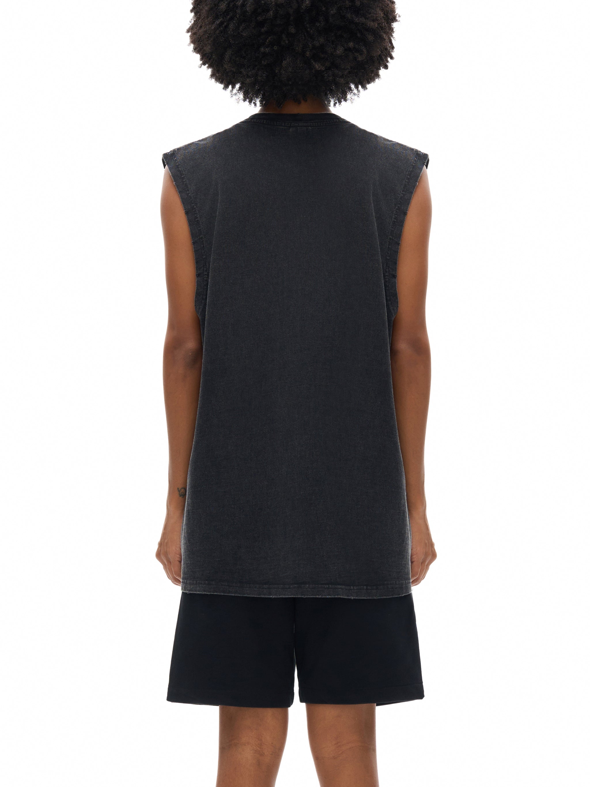 Hem tanktop,Snow washed,Tank top,Designers 