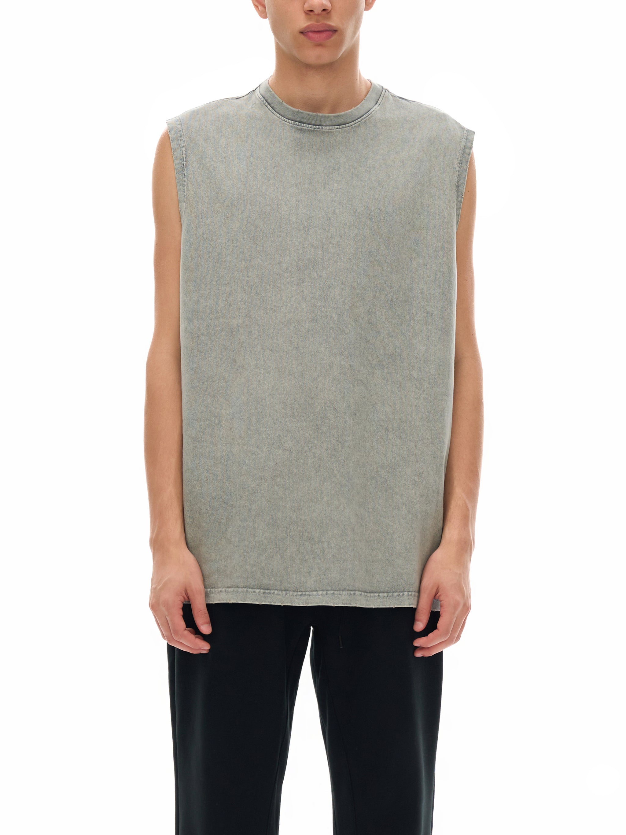 Hem tanktop,Snow washed,Tank top,Designers 