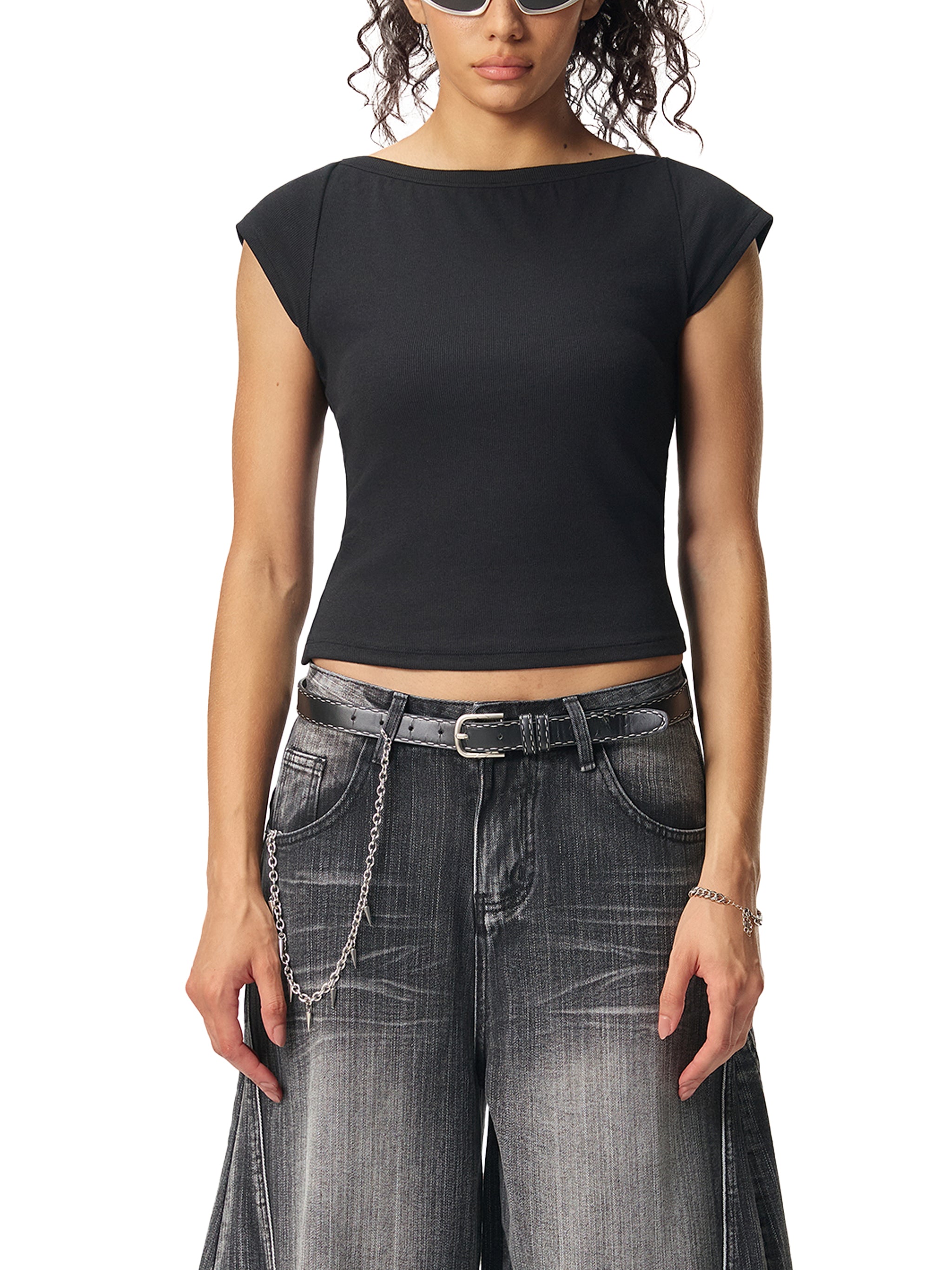 Women,Casual wear,Wideneck