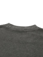 I AIN'T FIT YET - Mineral Wash Waffle Knit T-Shirt