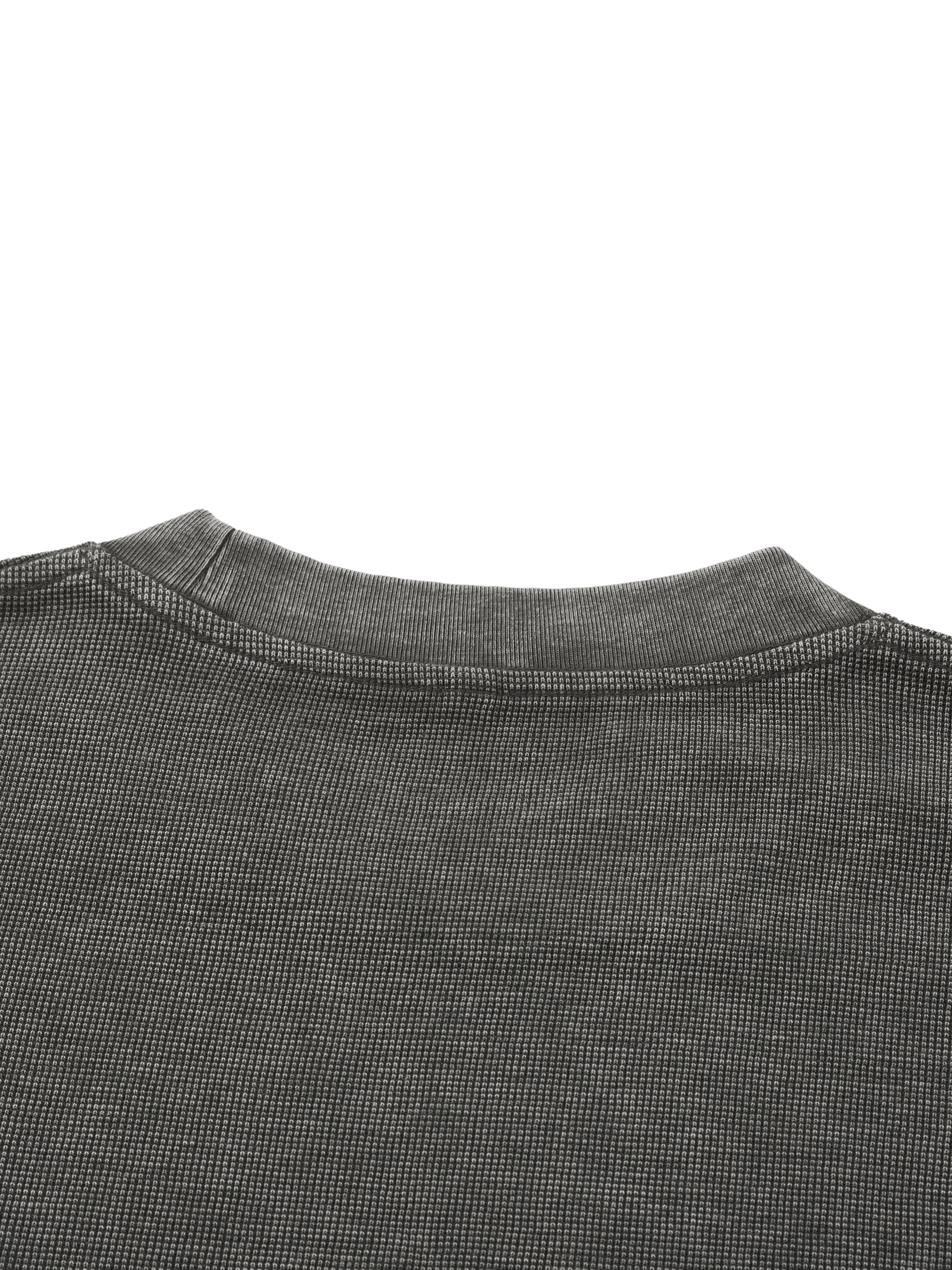 Waffle knit,T shirt