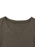 Tencel Slim Fit V-Neck T-Shirt