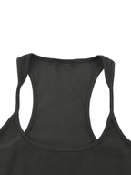 Ribbed racer back 