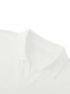 Men's Drop Shoulder Polo Shirt