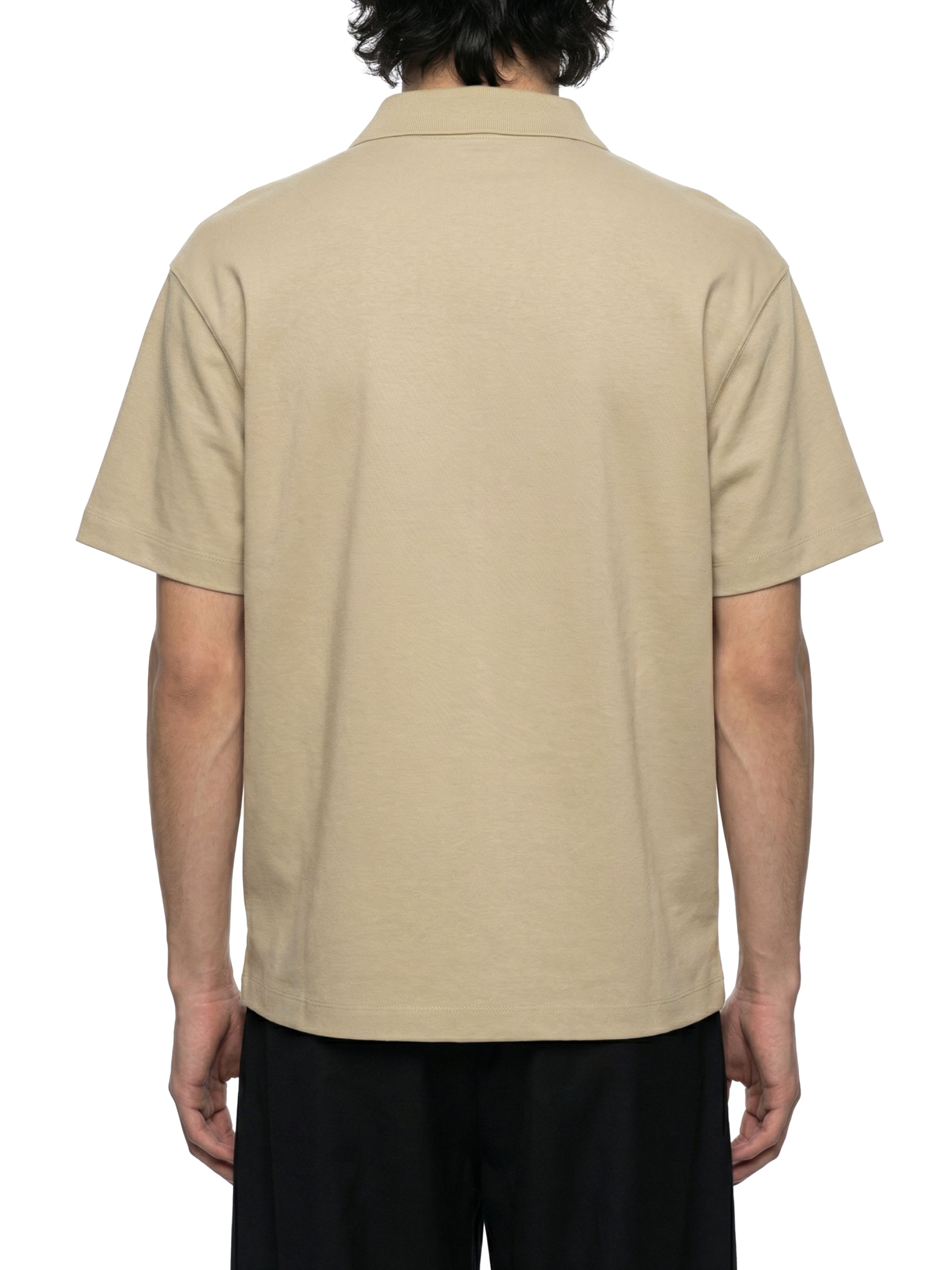 Men's Drop Shoulder Polo Shirt