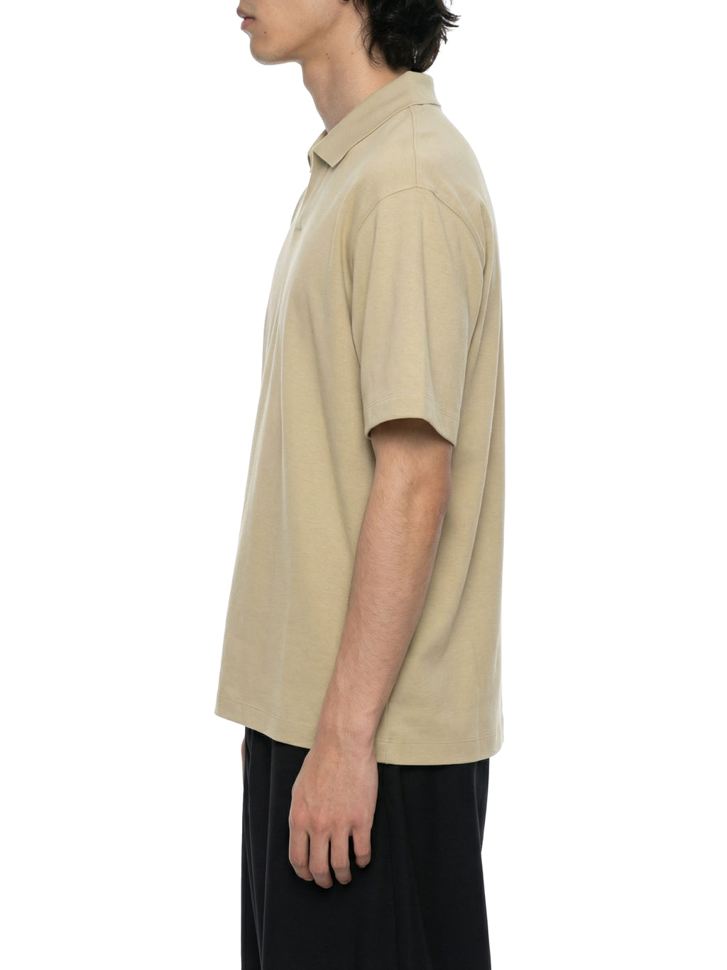 Men's Drop Shoulder Polo Shirt