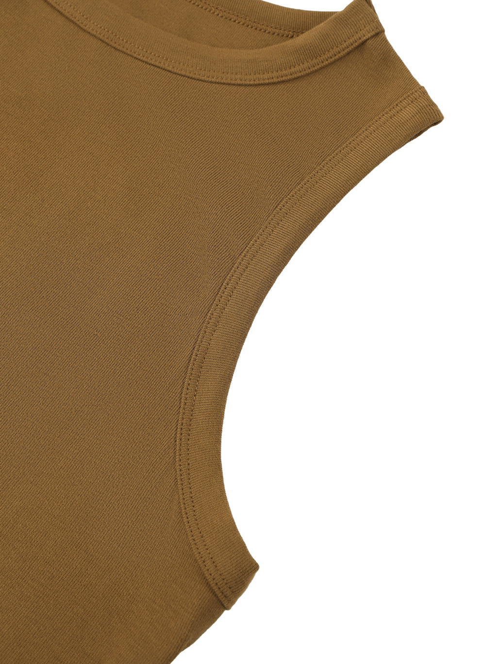 Crew neck tight cropped top
