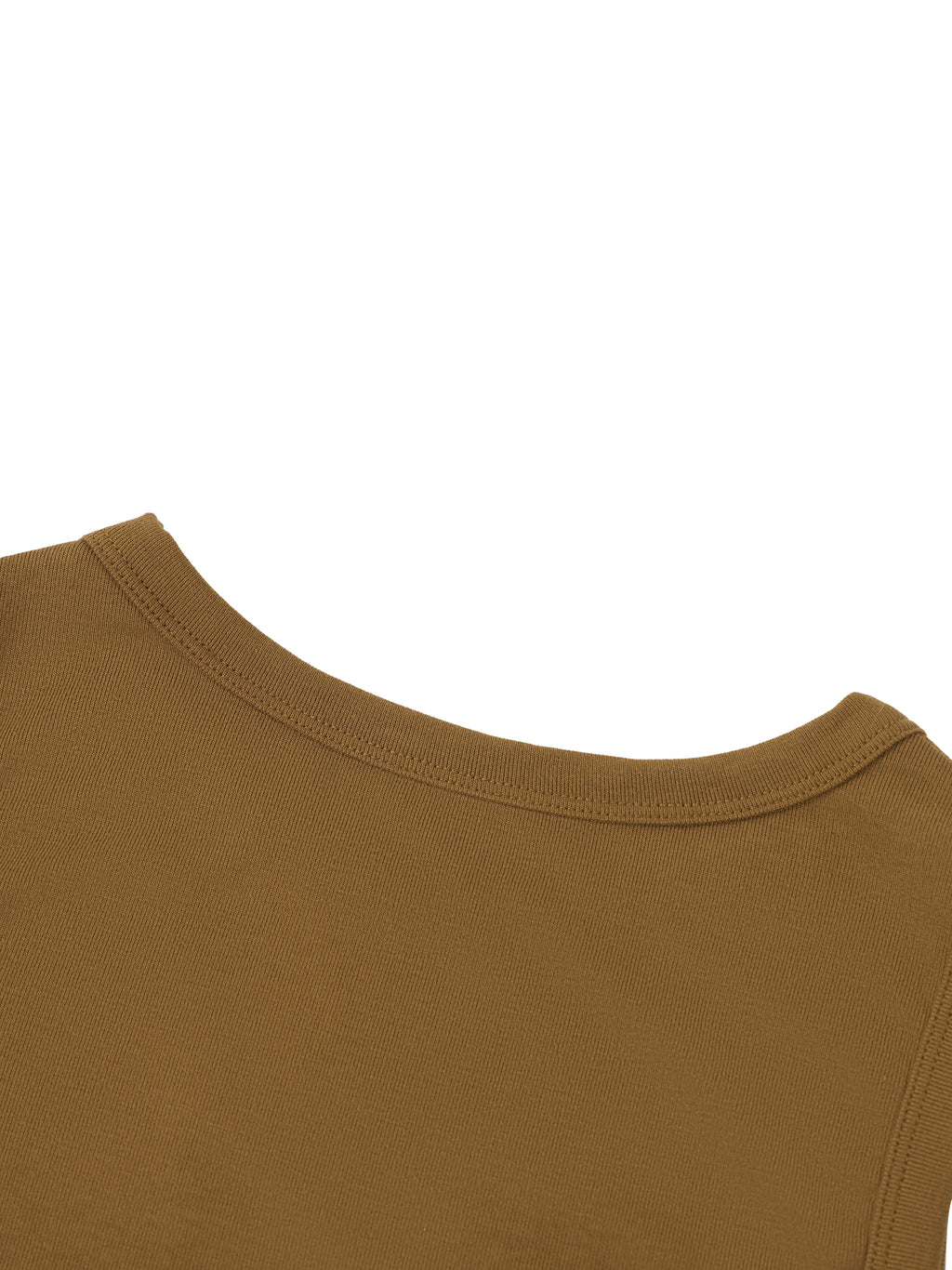 Crew neck tight cropped top