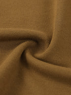 Crew neck tight cropped top