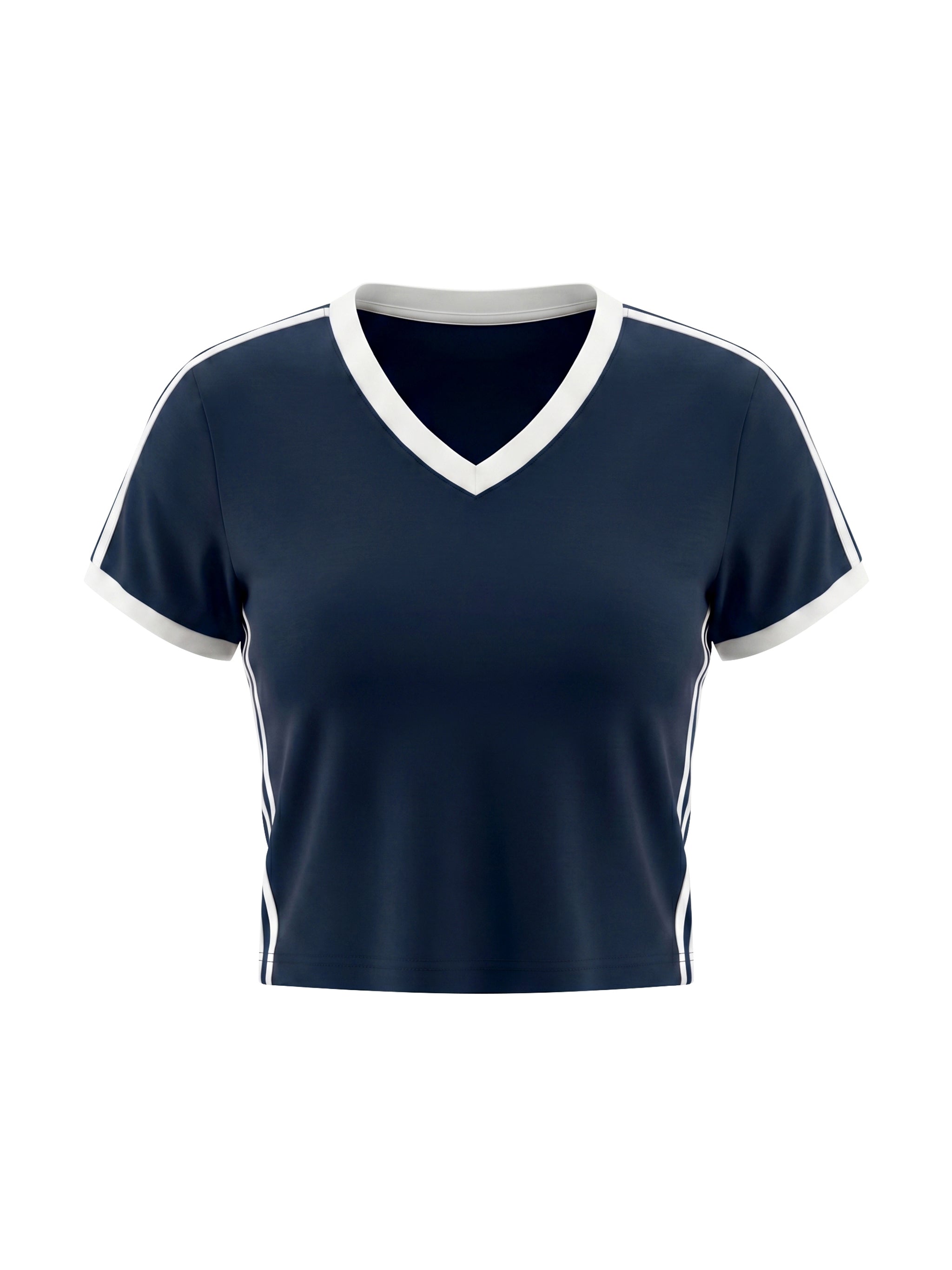 V-neck crop top,Women