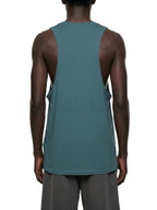 Men's Solid Color Crewneck Tank Top