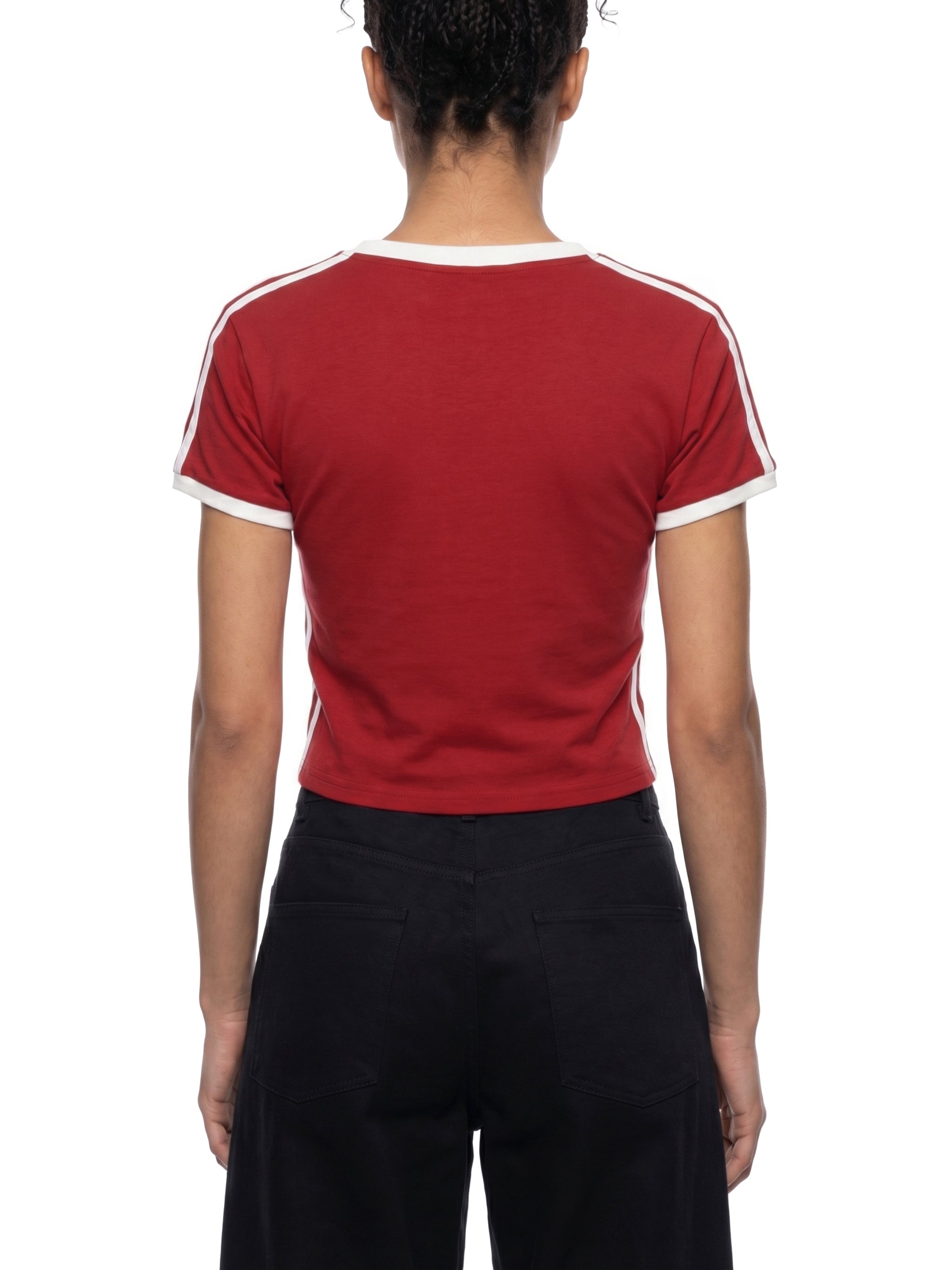 V-neck crop top,Women