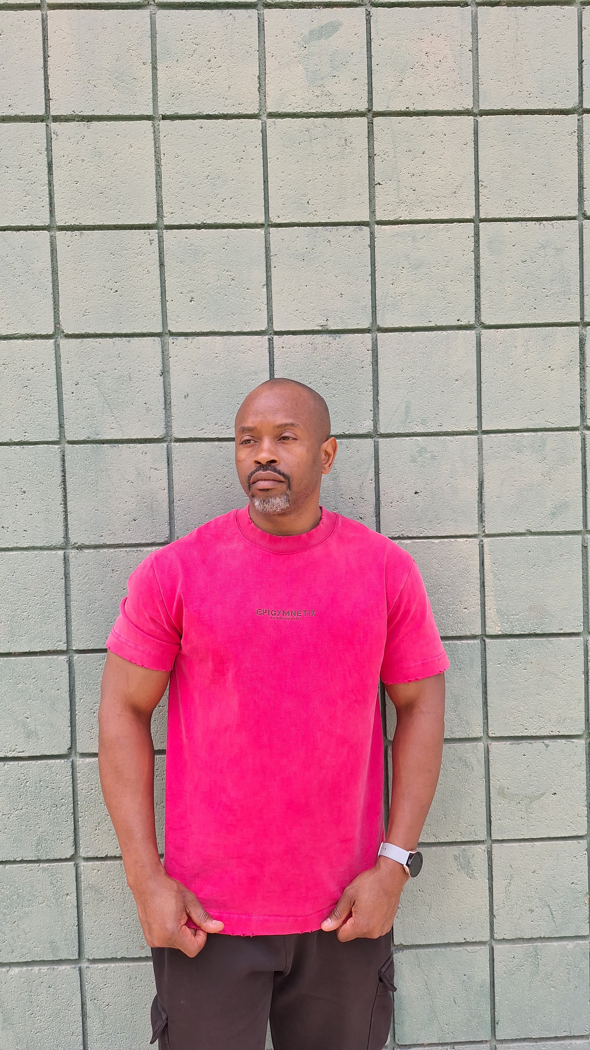 EpigymnetiX - Heavyweight Vintage Washed Frayed T-Shirt